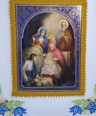 Cropped Faux leather Jacket