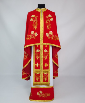 Красивий фелон з вишивкою Ф85