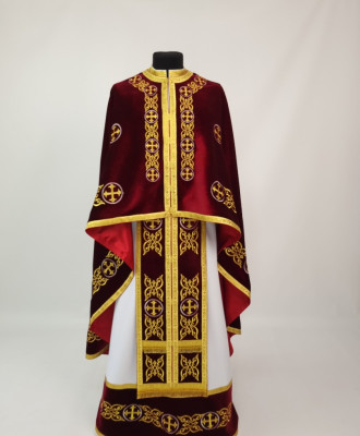 Фелон 1891 вишневий оксамит