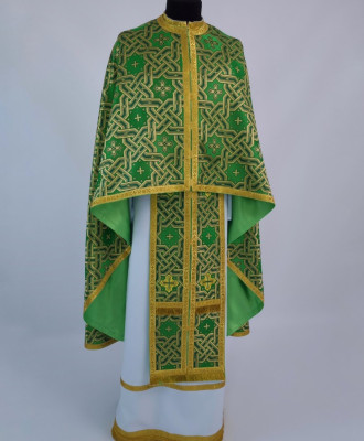 Шати для священнослужителя Ф70 зелені