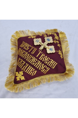 Подушка для освячення хреста габардин