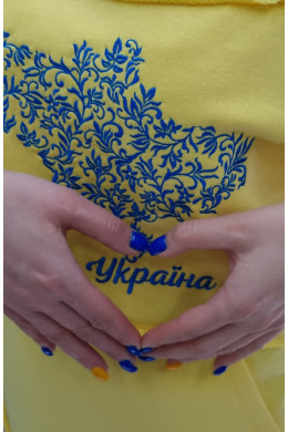 Джемпер "Все буде Україна" жовтий